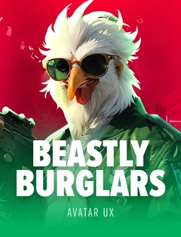 Beastly Burglars slot from AvatarUX
